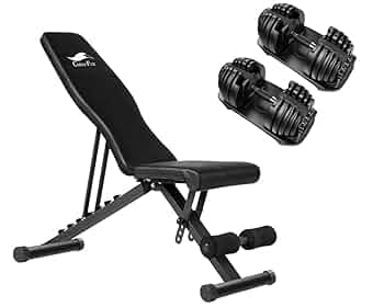 お得セット可変式ダンベル 24kgx2個とトレーニングベンチ 楽天市場】☆期間限定10倍ポイントあり☆トレーニングベンチ＋